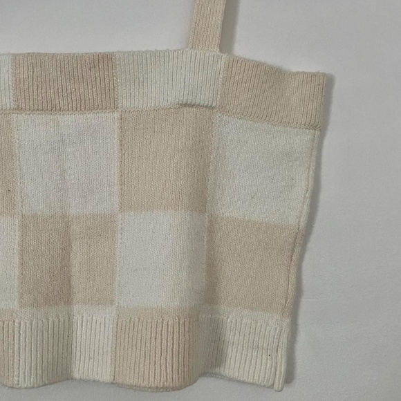 VANS CHECKERED KNIT TANK TOP - Picture 5 of 5
